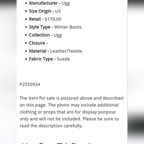 Ugg Quincy Suede Fold-Over Boots - Picture 4 of 8